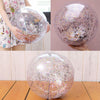 60cm Inflatable Glitter Confetti Beach Ball