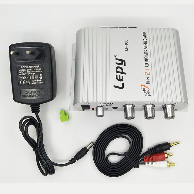 12V 3A Power Digital Hi-Fi Amplifier