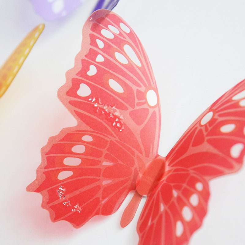 Crystal Butterflies Wall Sticker