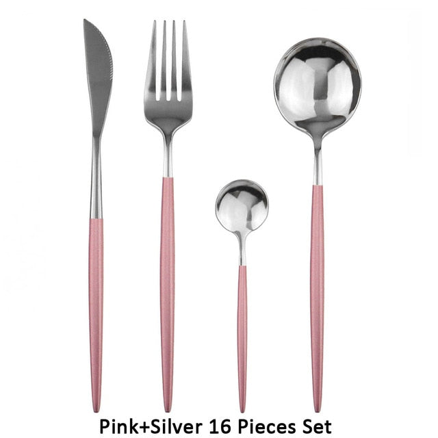 Stainless Steel Dinnerware Set