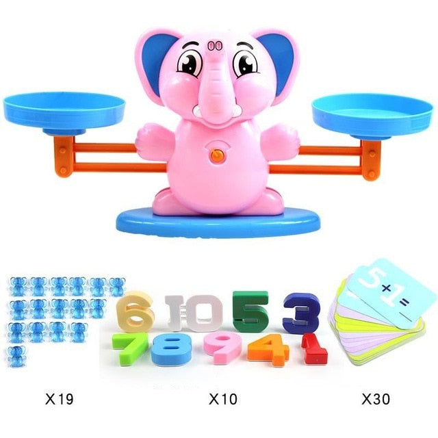 Math Match Game Board Toys