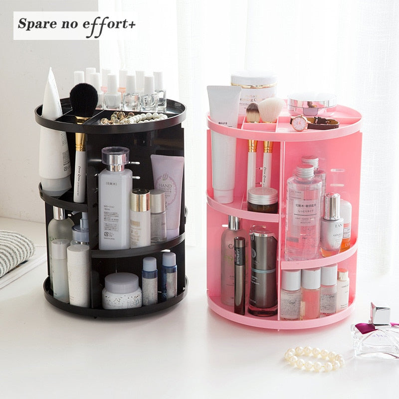 360 Rotating Makeup Organizer