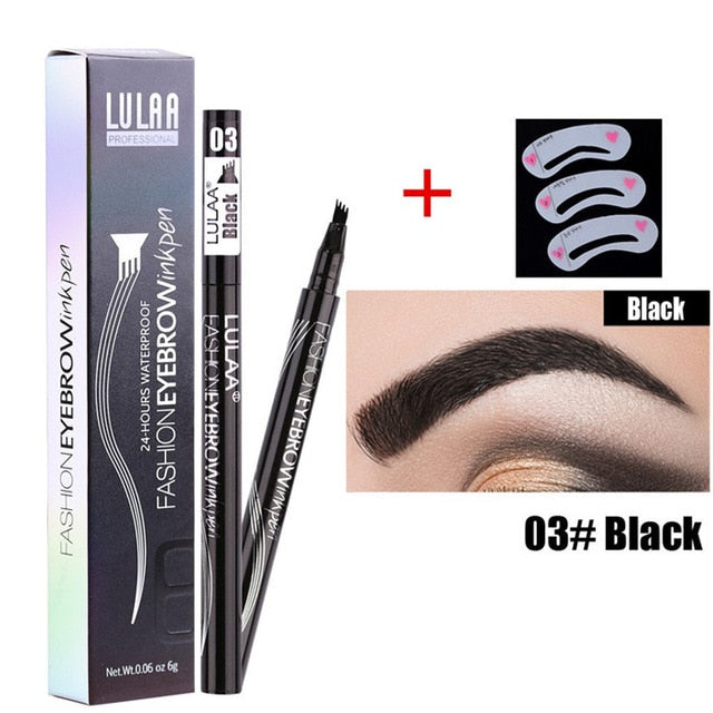 Waterproof eyebrow pencil