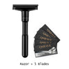 Black Adjustable Safety Razor