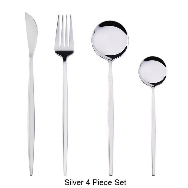 Stainless Steel Dinnerware Flatware Set