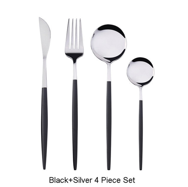 Stainless Steel Dinnerware Flatware Set