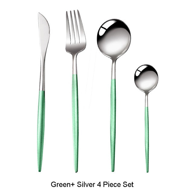 Stainless Steel Dinnerware Flatware Set