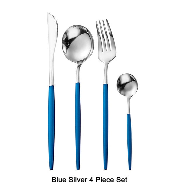 Stainless Steel Dinnerware Flatware Set