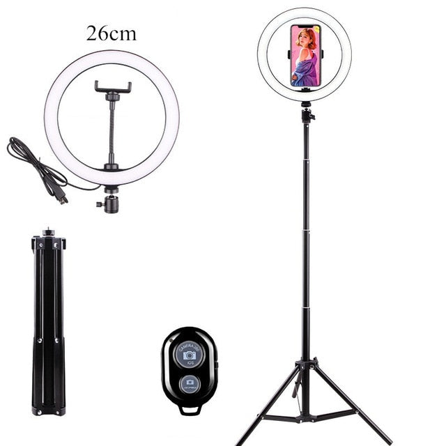 USB LED Photography Flash Lamp With Tripod Stand