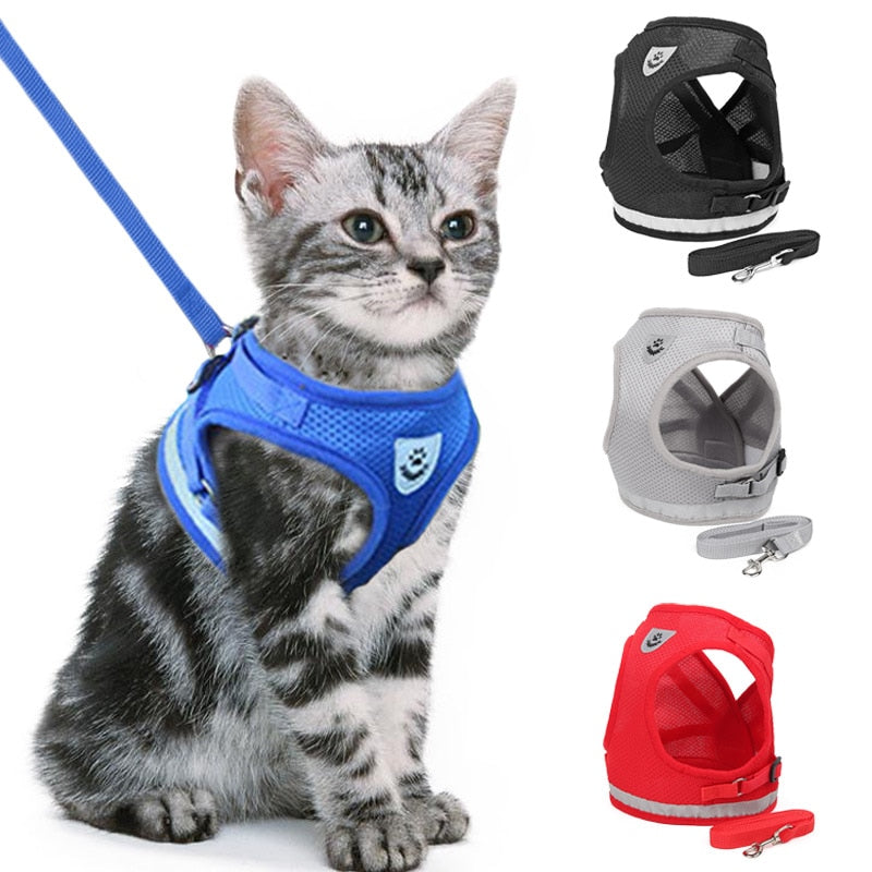 Polyester Mesh Cat Harness