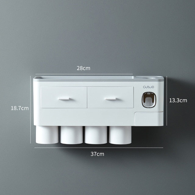 Automatic Toothpaste Dispenser With Cup