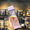 Square Frosted Plastic Water Bottle