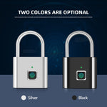 USB Rechargeable Fingerprint Padlock